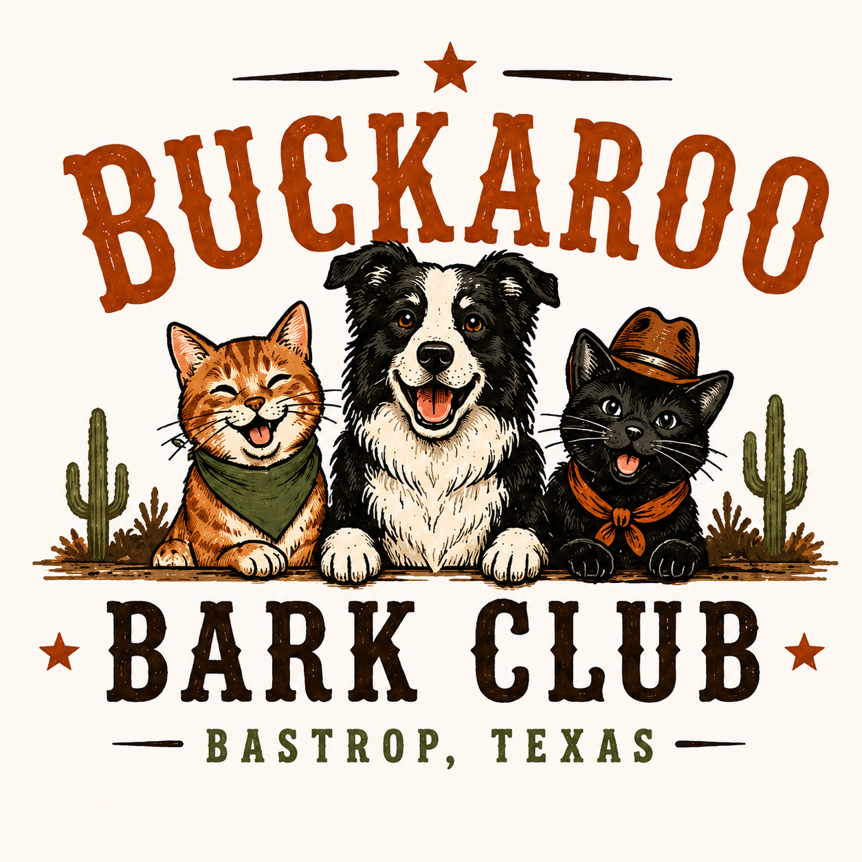 Buckaroo Bark Club, Bastrop, Texas
